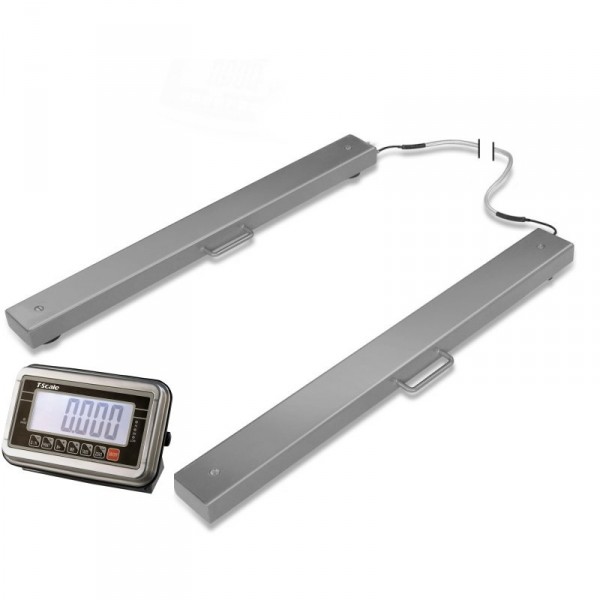 Nerezová ližinová váha 600 kg (1250 mm) (1)