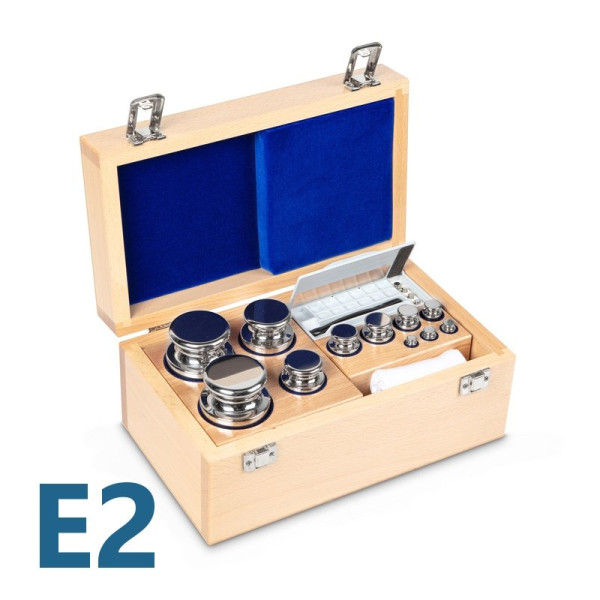 Sada závaží E2: 1 g - 2 kg (4)
