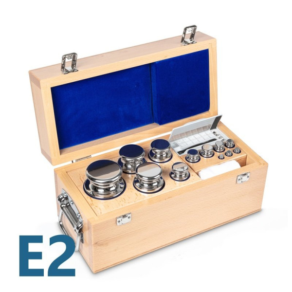 Sada závaží E2: 1 g - 10 kg (4)