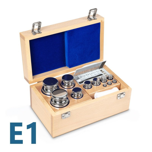 Sada závaží E1: 1 mg - 2 kg (4)
